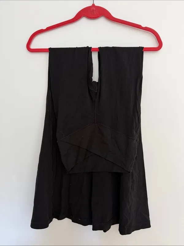 Aerie Offline Black High-Waist Flare Leggings - Image 2