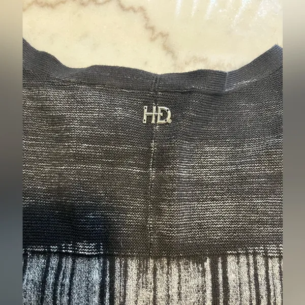 Harley -Davidson‎ Womens Black and Gray Sweater - Image 7