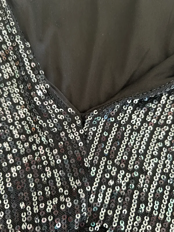 Melloday Sequin Babydoll Dress - Image 3