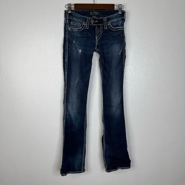 Silver Jeans Tuesday‎ Low Rise Slim Bootcut Jeans Size 25 - Image 2