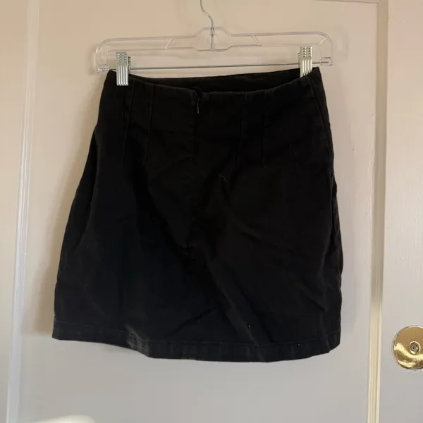 Brandy Melville Black Mini Skirt - Image 4
