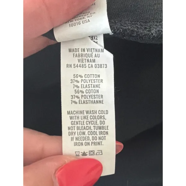 OFFLINE by Aerie Black OG Cotton High Rise Flare Leggings Small - Image 6