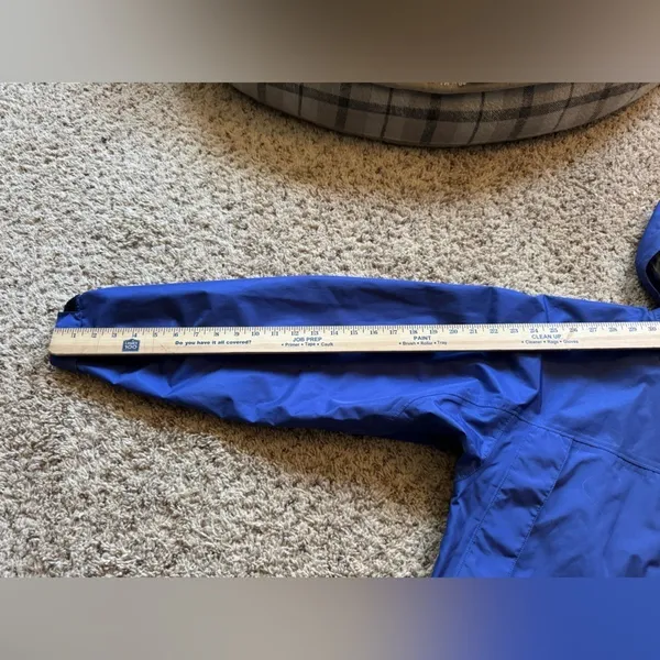 Vintage L.L.Bean Women's X-Large Raincoat, Blue‎ - Image 10