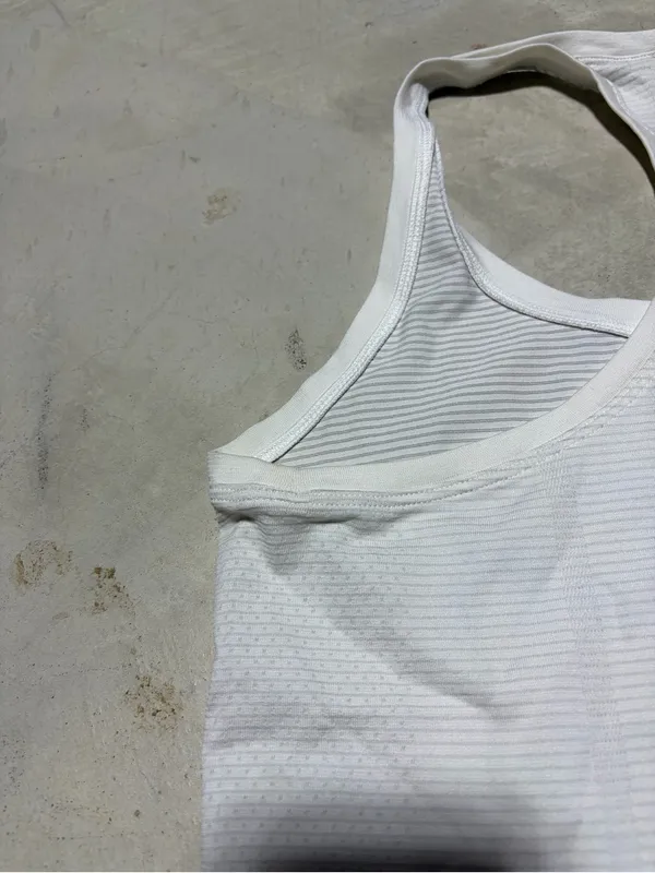 Lululemon swiftly tech White Klutch Baseball Racerback Tank Blue & Pink 6 - Image 10