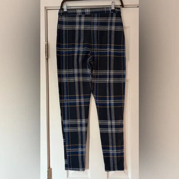 Free People‎ Carnaby Plaid Pants Size 6 EUC - Image 3