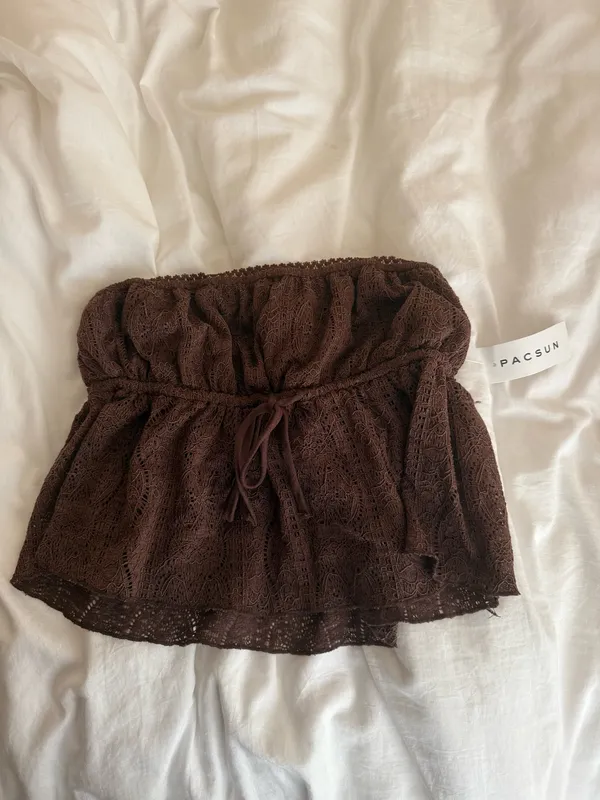 PacSun lace babydoll tube top - Image 2