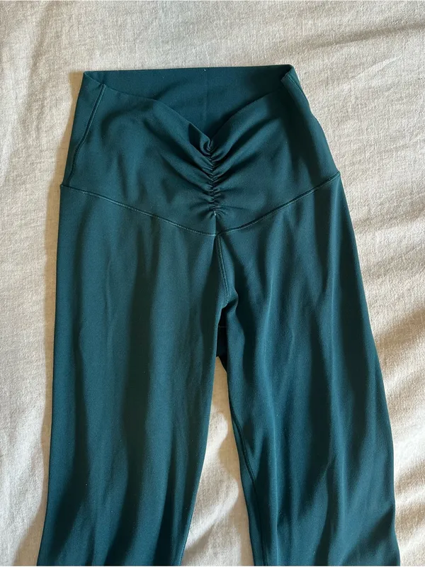 OFFLINE By Aerie Real Me High Waisted Ruched Flare Legging - Image 2