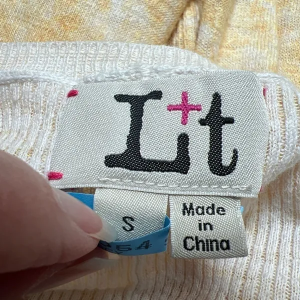 L+t Label + Thread Yellow Tie‎ Dye V - Image 9