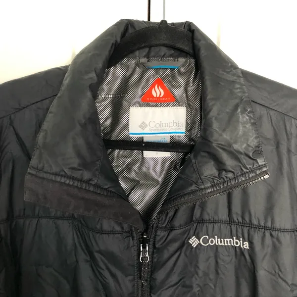 Columbia Omniheat Insulated Black Puffer Jacket Size S - Image 4