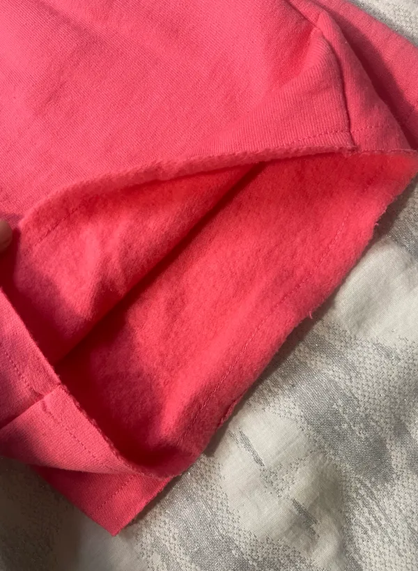 Champion Pink Fleece Shorts - Image 7