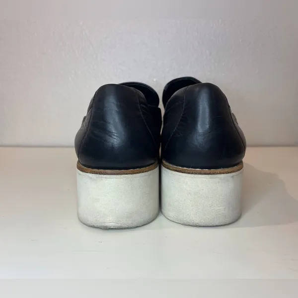 Vince‎ Women's Zeta Slip-On Platform Leather Sneakers Size 10 - Image 5
