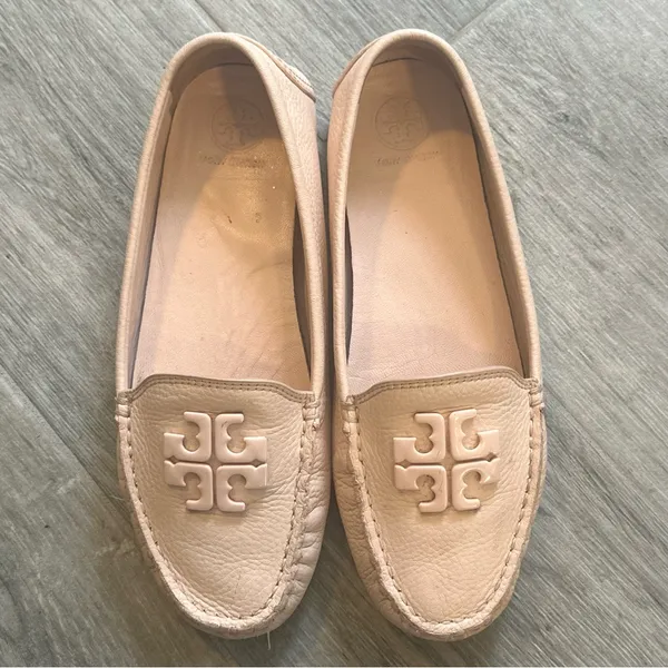 Tory Burch Everly Driver Leather Loafer Size 7 M See Pictures For Condition - Image 4