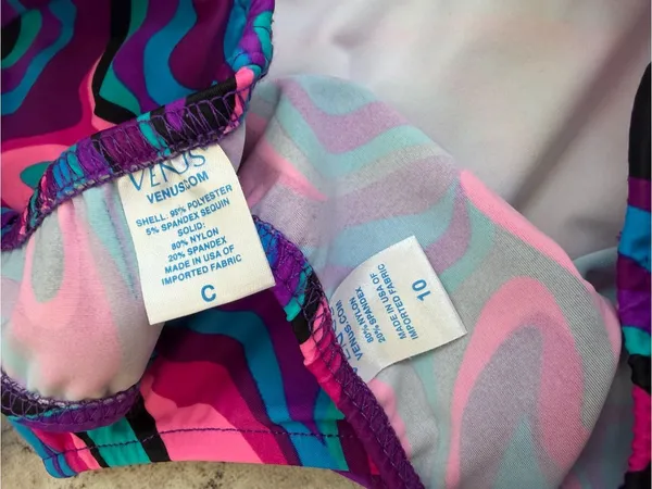90s Venus Bikini psychedelic print - Image 7