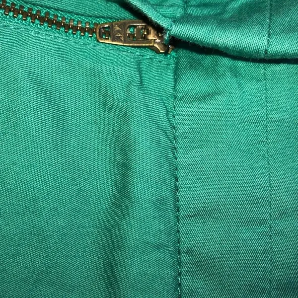 J Crew size 10 green cotton chinos summer shorts - Image 4