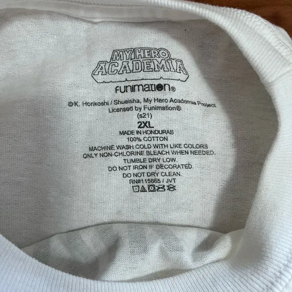 MY HERO ACADEMIA KATSUKI NWT Long Sleeve T-Shirt. Anime Unisex Adult Sz 2XL - Image 6