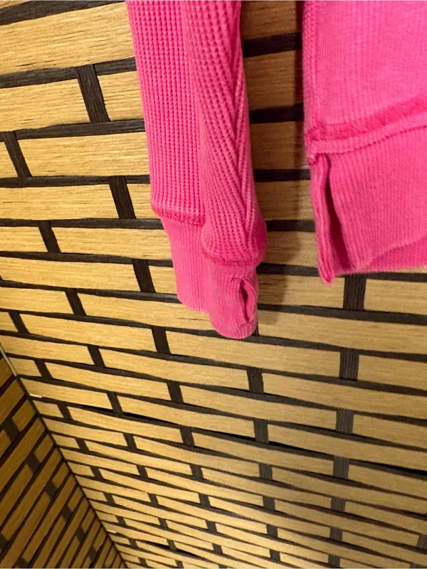 Seven7 Pink Long Sleeve Thermal Size XS - Image 5