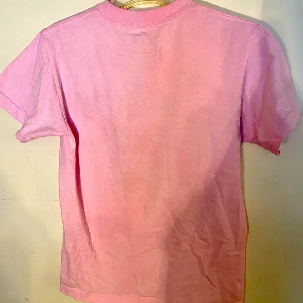 Alstyle Play 4 Keeps Pink Graphic T Shirt Size Sm - Image 3
