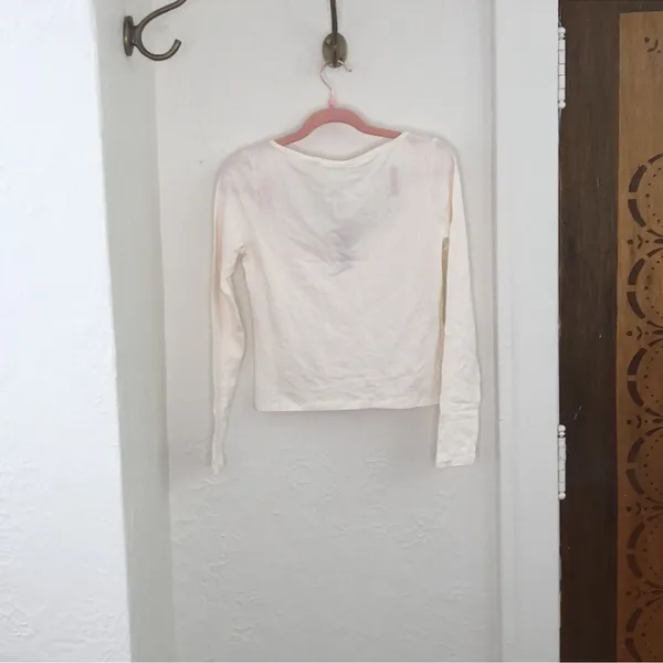 SKIMS G1 Vintage Scoop Long Sleeve T-Shirt MARBLE NWT size 3X - Image 5