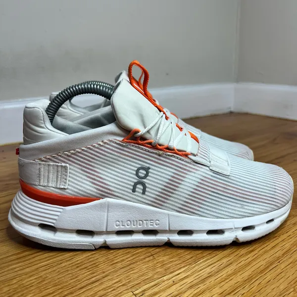 ON CloudNova Void “Undyed White Flame” 3WD12190865  Size 7.5W NO BOX - Image 6