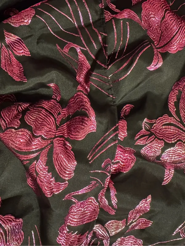 Gorgeous Buddy Love metallic black and pink ruffle homecoming cocktail dress - Image 9