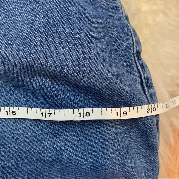 Vintage Lee Casuals super high waist denim shorts - Image 5