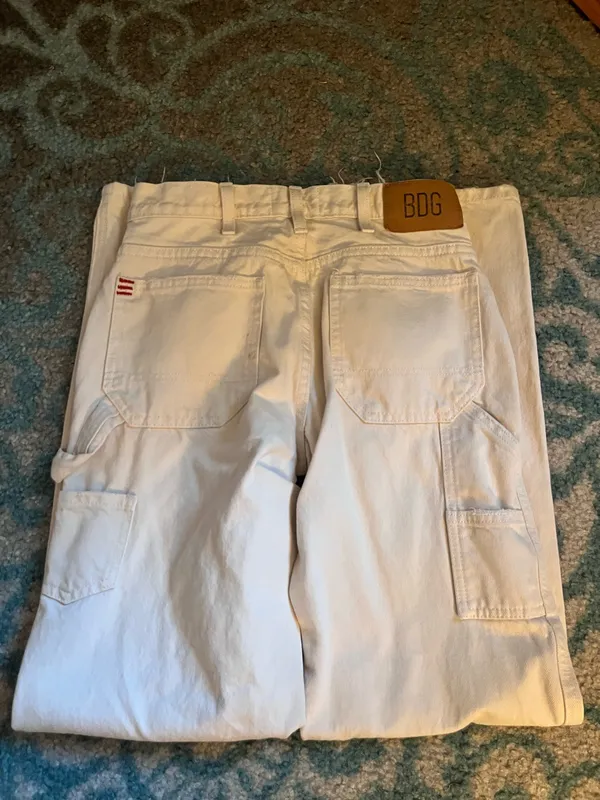 Urban outfitters BDG cream cargo pants - Image 2