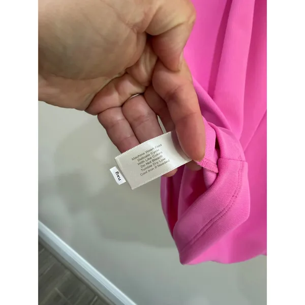 Boston Proper Pink Halter Bodycon Cocktail Dress Size‎ Medium - Image 9