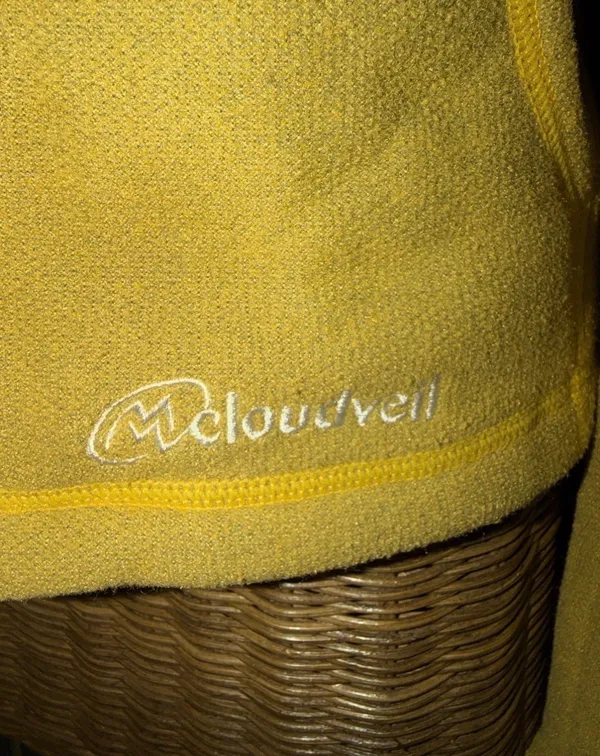 Cloudveil Jackson Hole Yellow Gold Soft shell Full Zip Fleece Jacket Size XS - Image 2