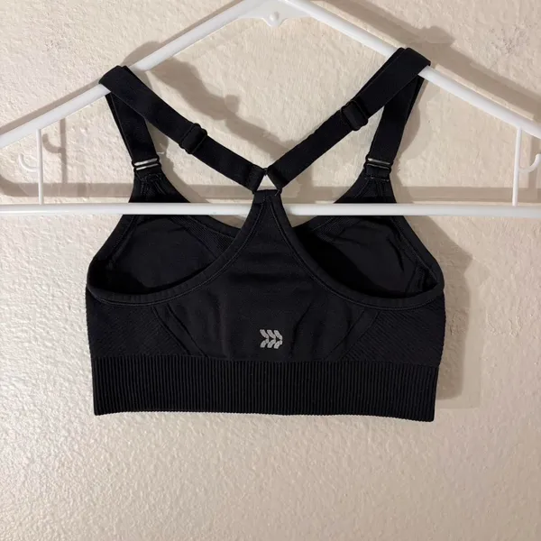 all in motion black sports bra XS - Image 2
