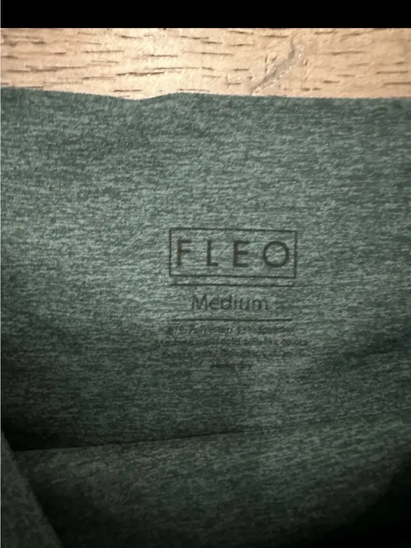 FLEO High-Waist Performance Leggings - Dark Green - Image 3