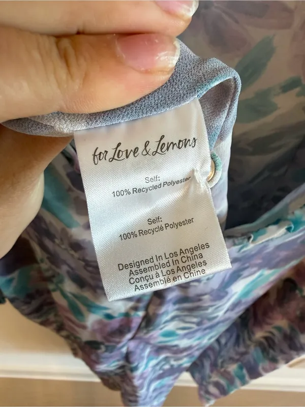 NWT For Love and Lemons Shelly Midi Dress Size L - Image 8