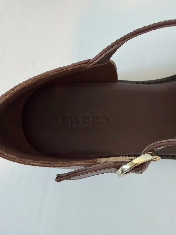 Pilcro Maris Fisherman Sandals in Brown Leather - Image 10