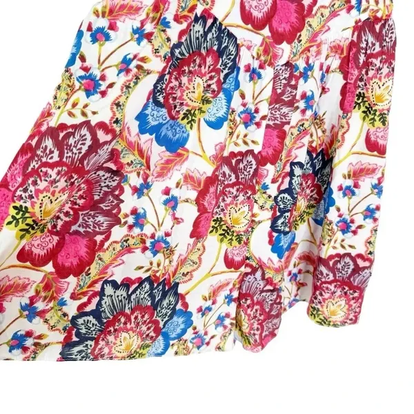 MISA Los Angeles Ruchika Floral Puff Sleeve Romper Size M NWT - Image 10
