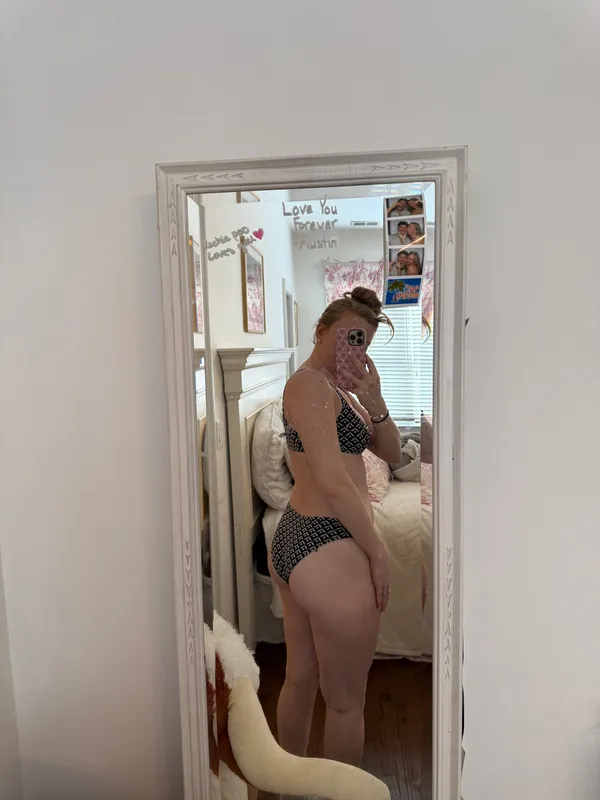 Solid & Striped Bikini Set - Image 3