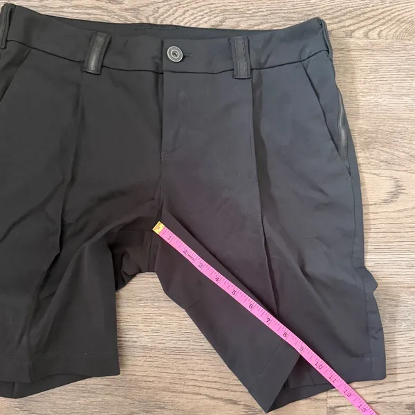 Lululemon Club Short Women's Size 8 Black 9" Golf Tennis Stretch Shorts - Image 12