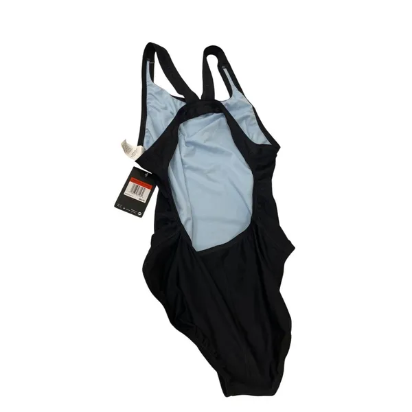 Nike NX Womens Black One-Piece Performance Swimsuit Size 14 SKU 8510 - Image 11