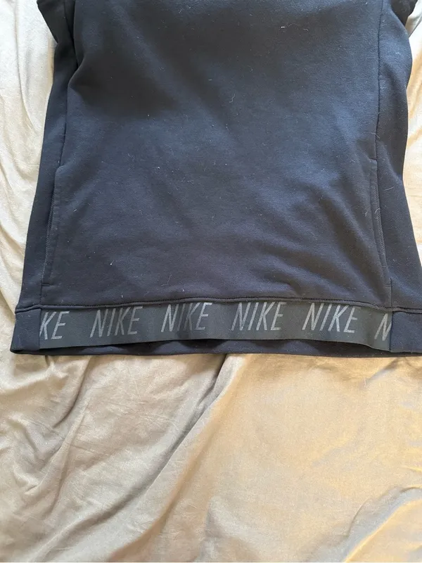 Nike Black Long Sleeve Funnel Neck Top - Image 6