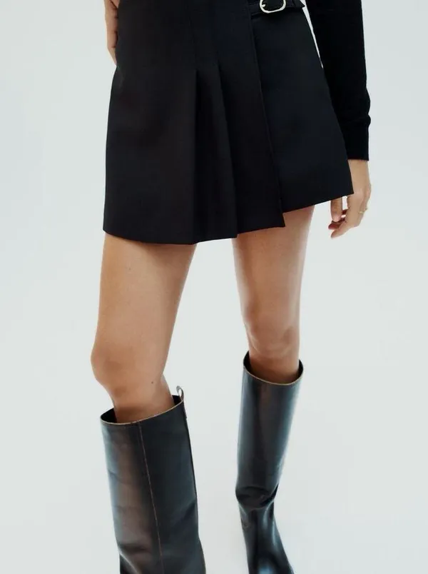 ZARA Side Buckle Skort - Image 2