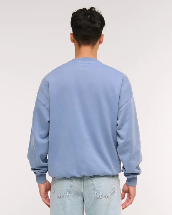 Abercrombie Essential Crew Sweatshirt - Image 3