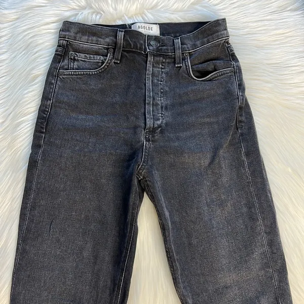 Black High Rise Nico Slim Jeans - Image 3