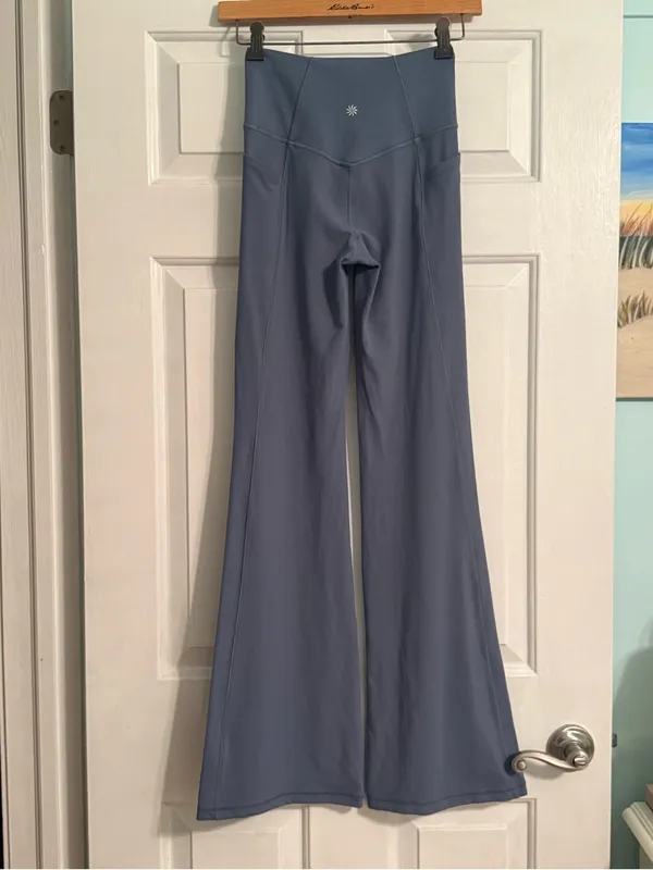 Athleta Salutation Stash Flare Pant in Blue - Image 3