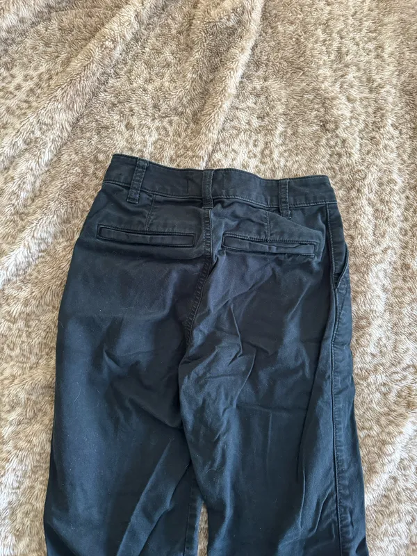 Abercrombie Black Work Pants - Image 2