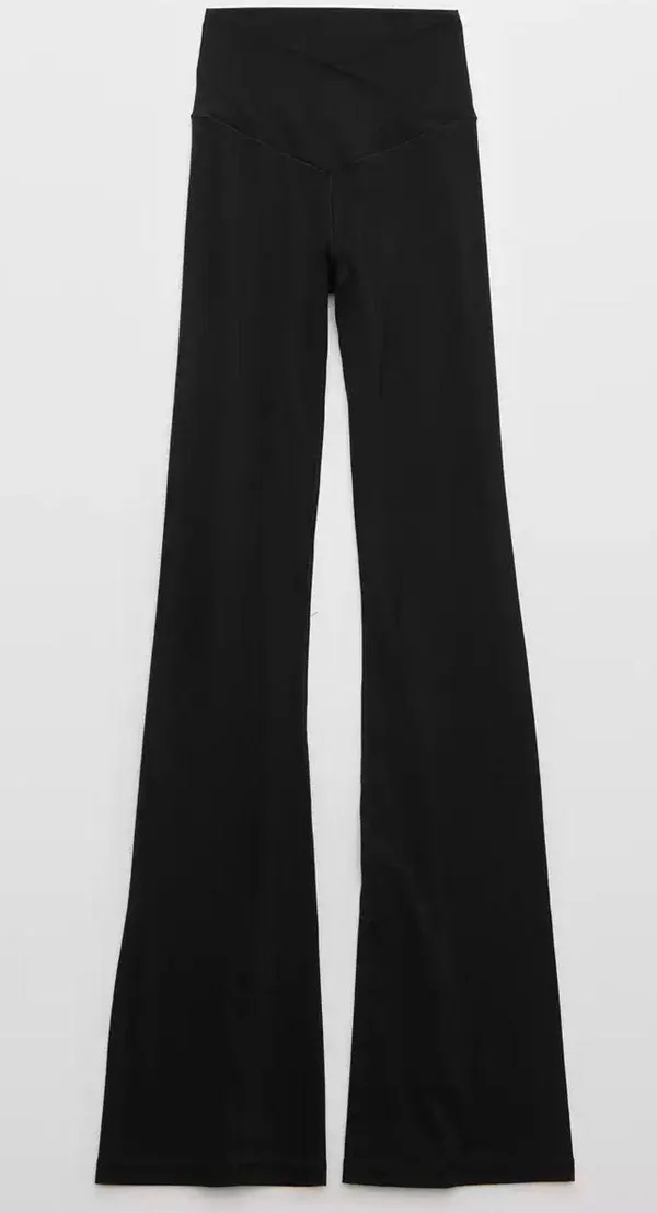 Aerie New With Tags LARGE REGULAR OFFLINE By Crossover BUTTERSOFT FLARE LEGGING BNWTS - Image 6