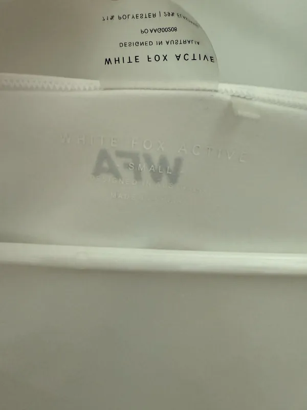 White Fox Boutique White athletic top - Image 2