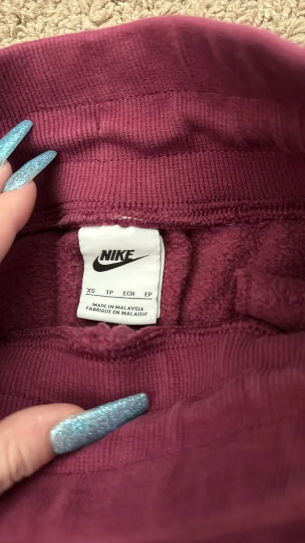 Nike phoenix fleece high waisted oversized sweatpants / joggers - Image 2