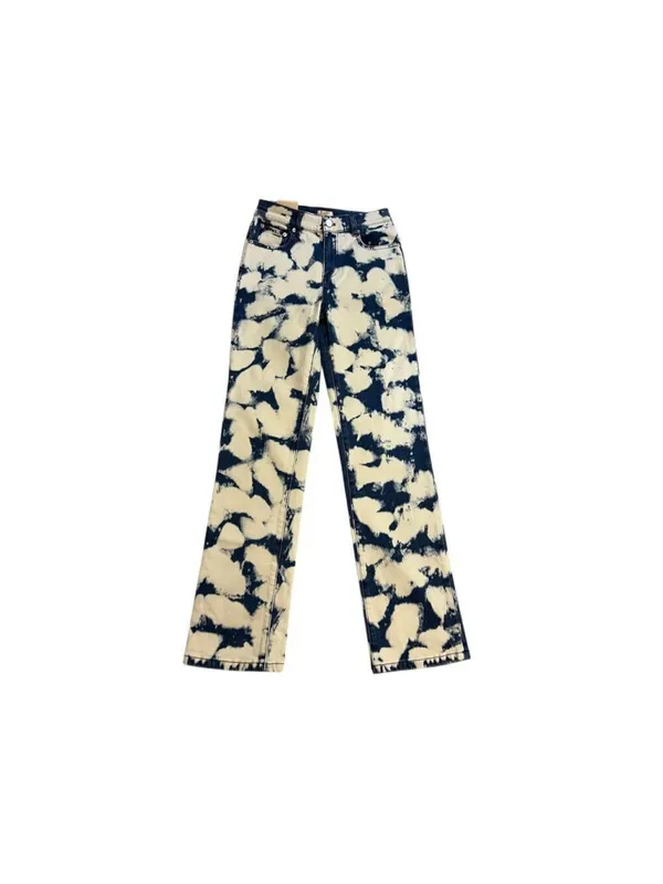 Alice & Olivia High Rise Straight Leg Jeans 26 - Image 3