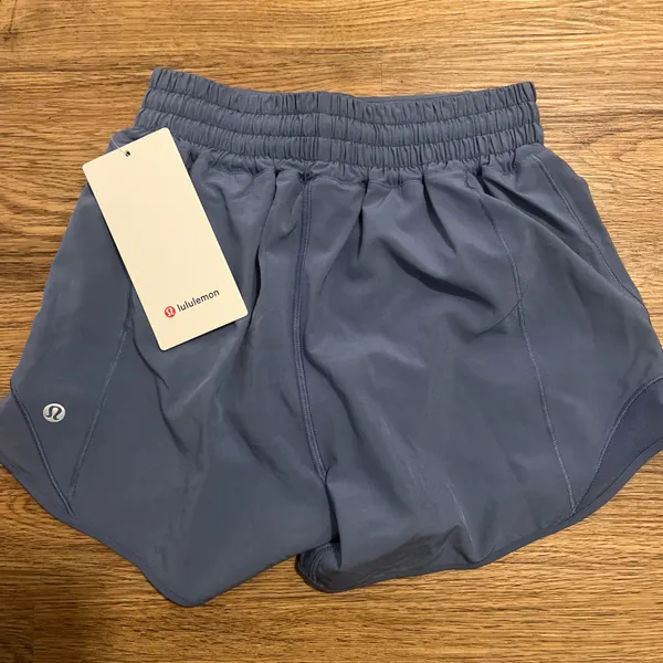 Lululemon Hotty Hot Shorts 4” Lined Color Oasis Blue - Image 4