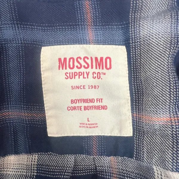 Mossimo Long Sleeve Flannel Button Up  - Image 7