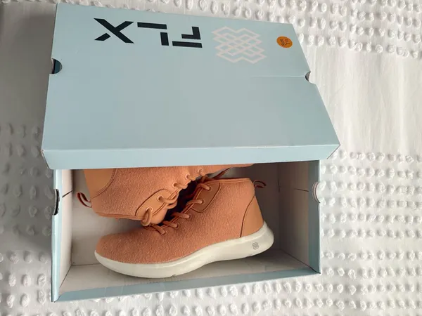FLX Booties Orange Size 7.5 - Image 5
