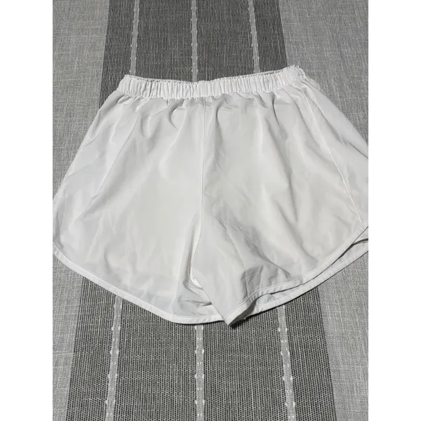 Varsity Spirit Loyola Cheer White Athletic Shorts‎ Women Small Spandex Liner - Image 5
